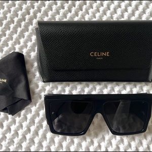 Celine 60 mm flat top sunglasses